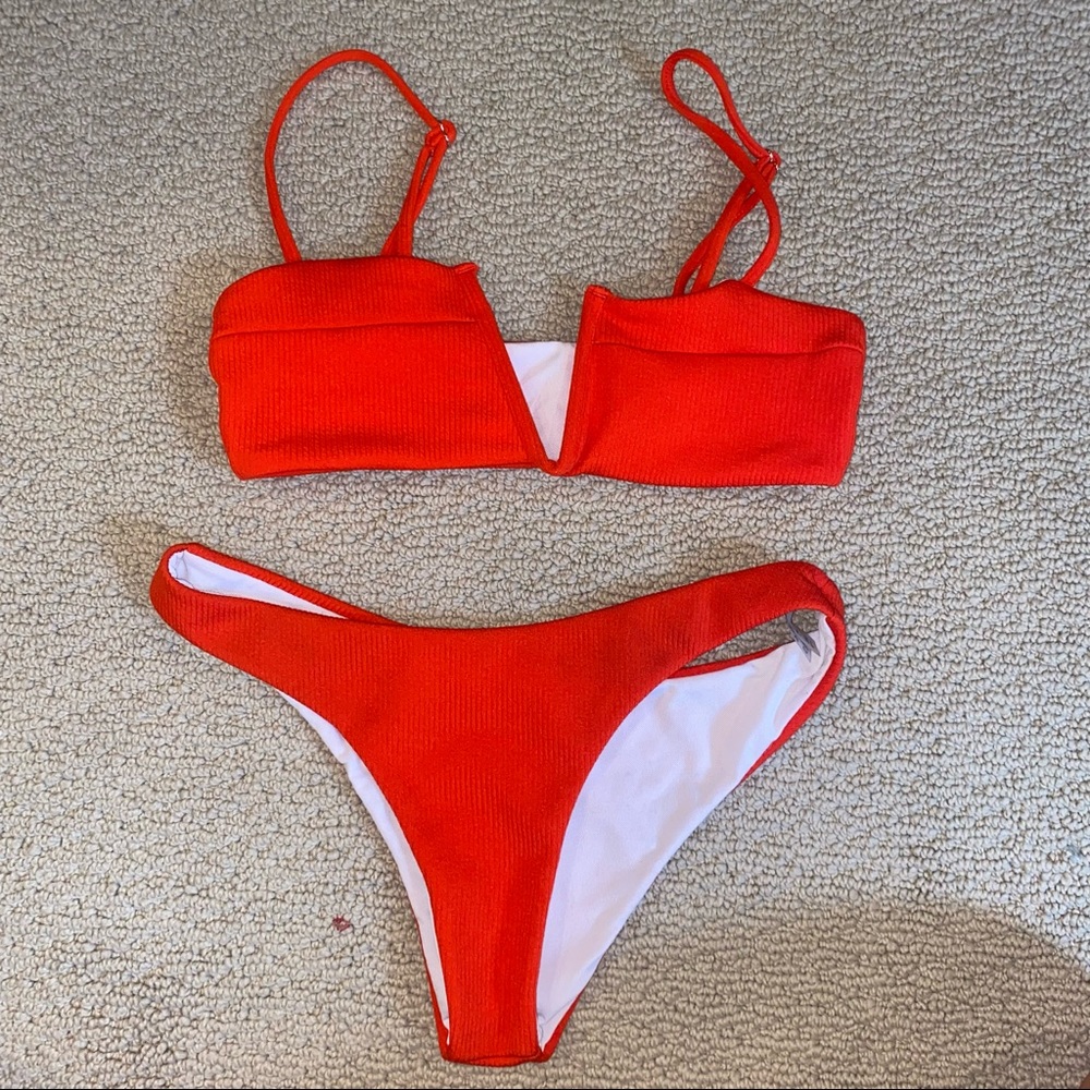 Zaful red bikini small